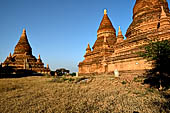 Bagan Myanmar. View of the various stupas close to Buledi. 